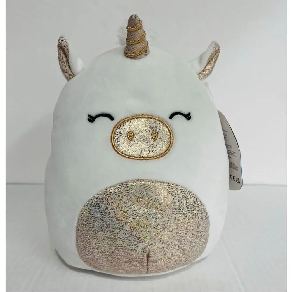 Squishmallows Sofia The Gold Unicorn   7.5”   NWT